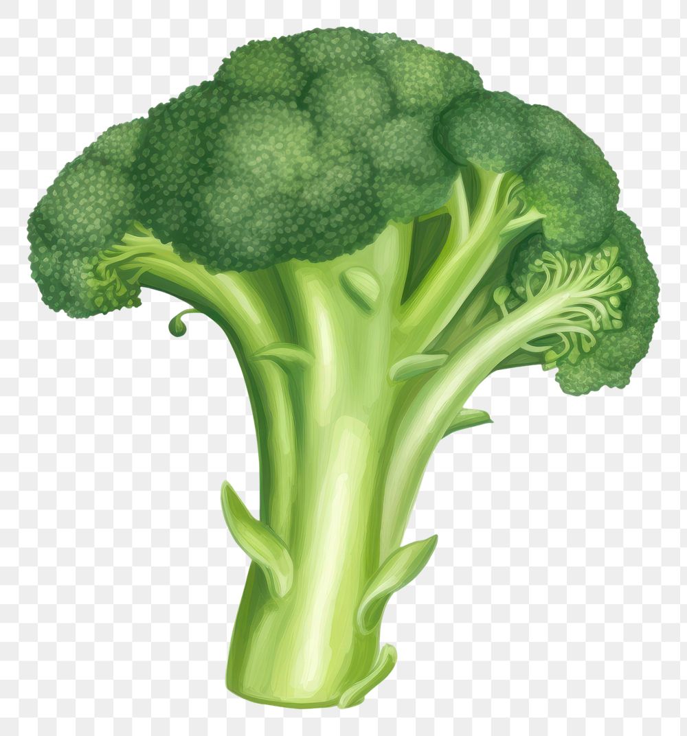 PNG  Broccoli broccoli vegetable plant. AI generated Image by rawpixel.