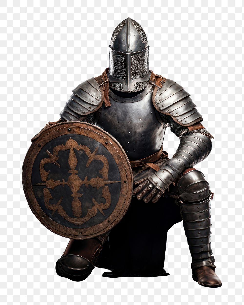 PNG Knight holding shield adult white background architecture. AI generated Image by rawpixel.