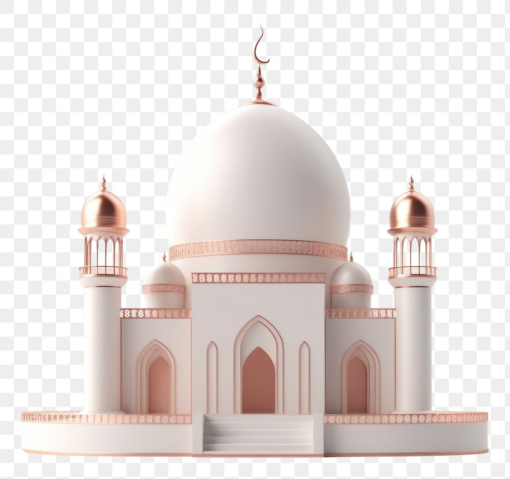 PNG Mosque architecture building tower. AI generated Image by rawpixel.