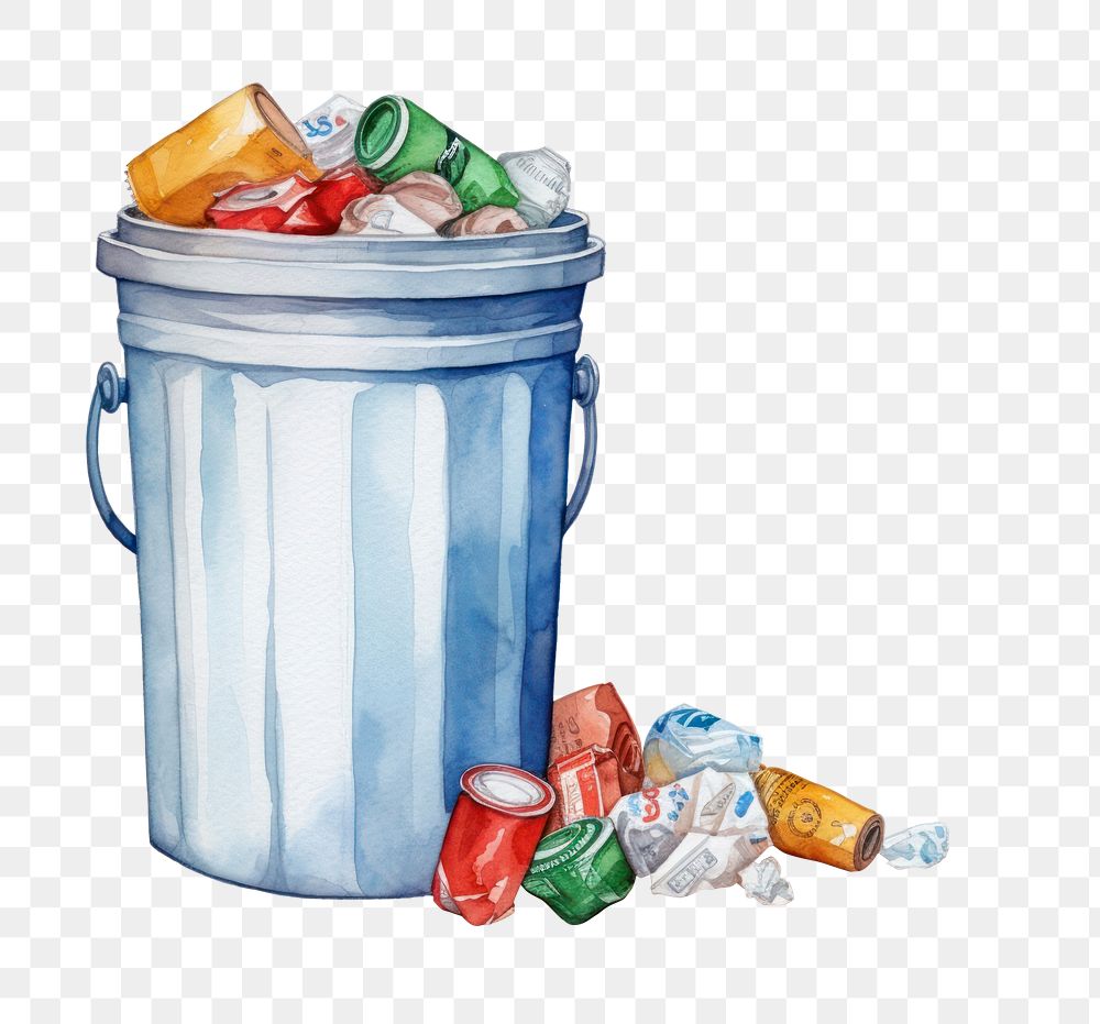 PNG Waste garbage trash white background. AI generated Image by rawpixel.