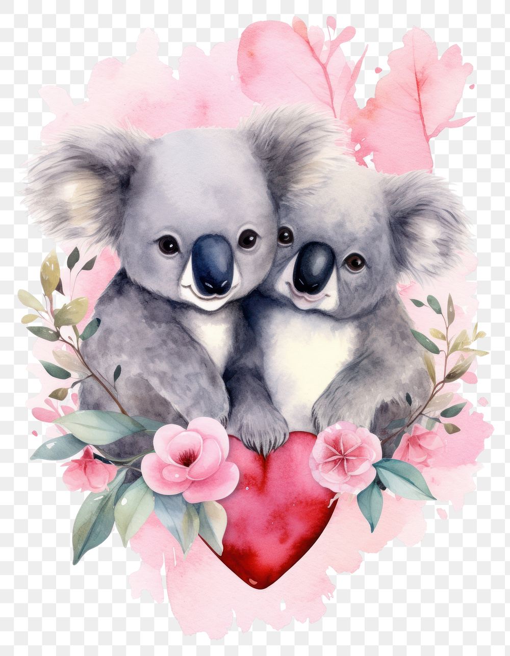 PNG Koala mammal animal love. AI generated Image by rawpixel.