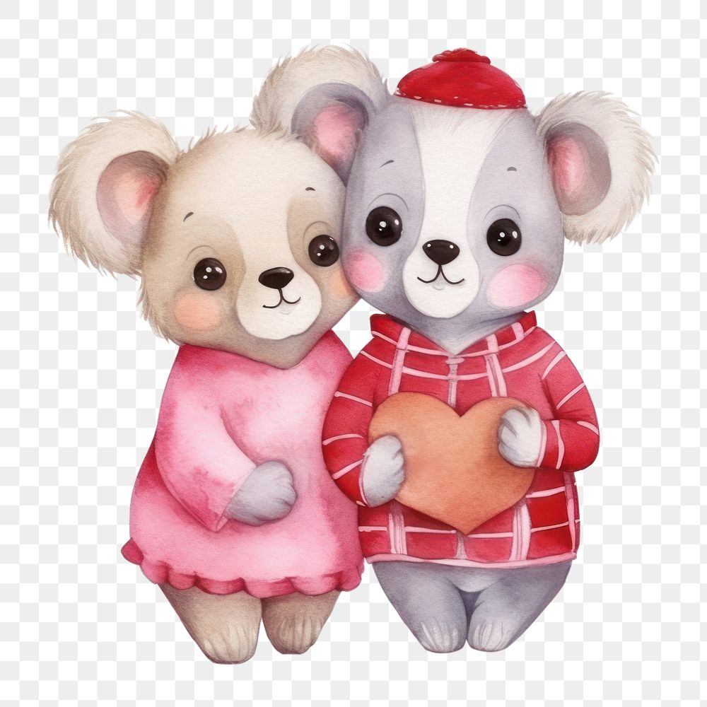 PNG Koala cute love toy. AI generated Image by rawpixel.