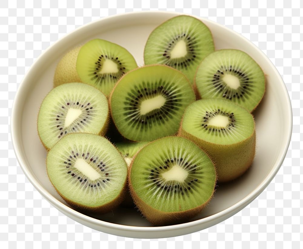 PNG Kiwi sliced fruit plant. AI generated Image by rawpixel.