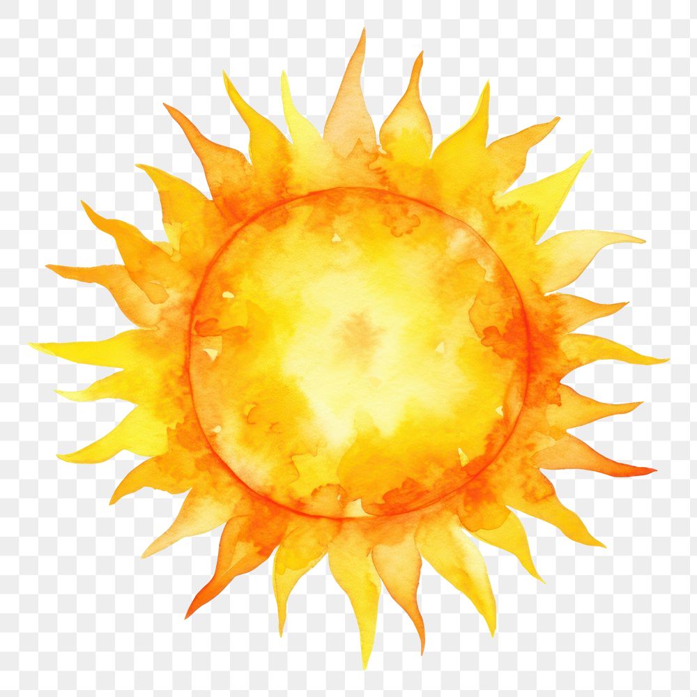 PNG Sun sky white background freshness. AI generated Image by rawpixel.