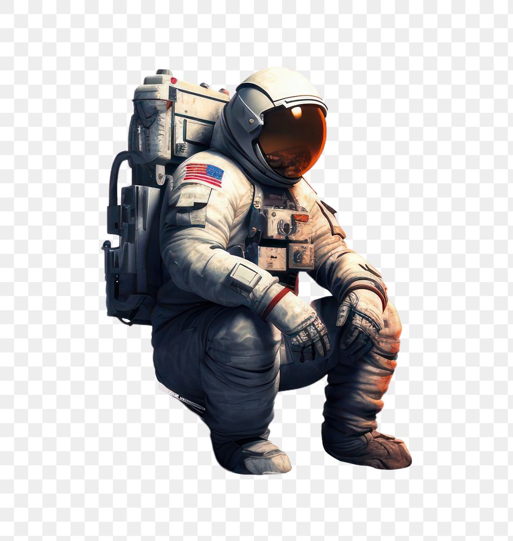 PNG Astronaut adult male man. AI generated Image by rawpixel.