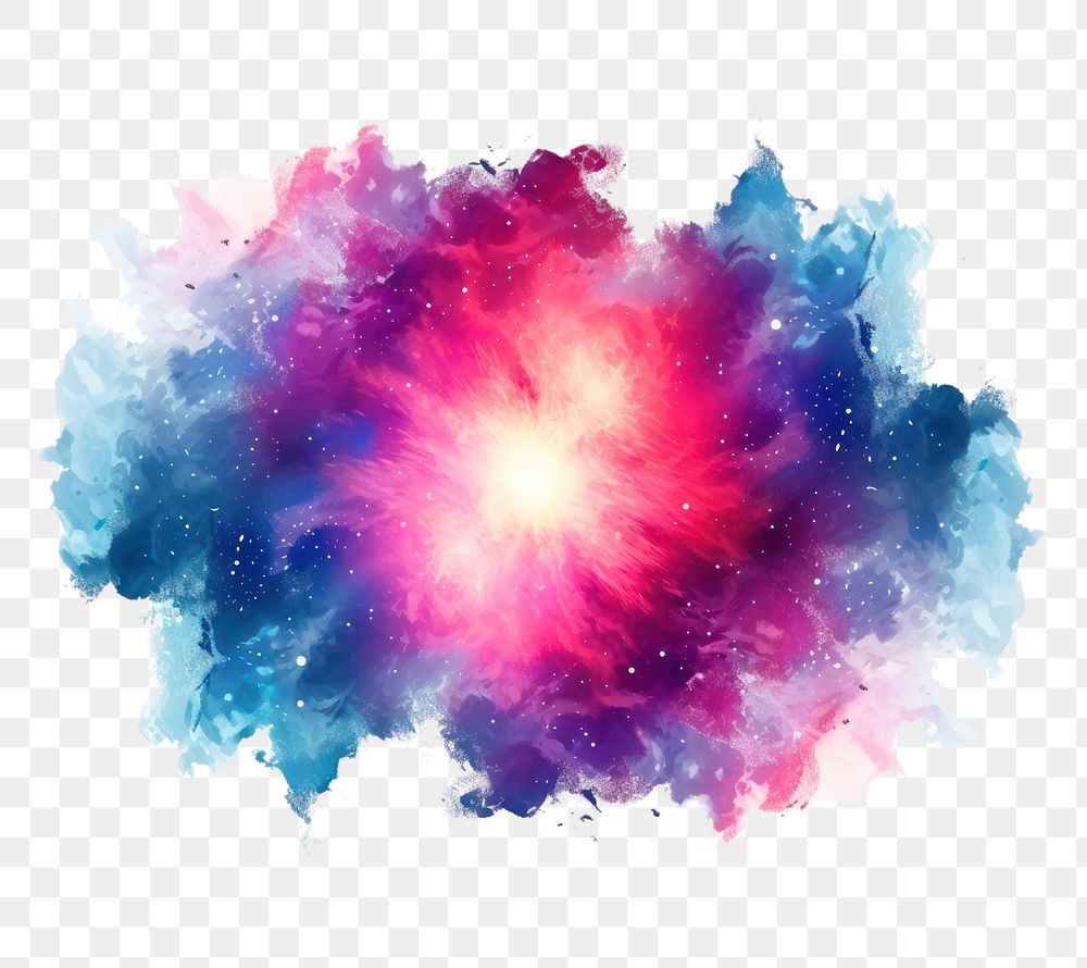 PNG Nebula backgrounds art white background. AI generated Image by rawpixel.
