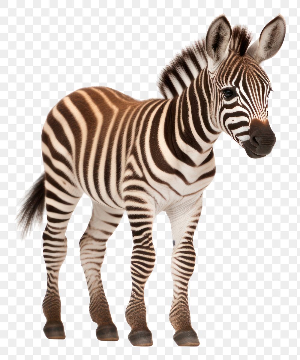 PNG Baby zebra wildlife animal mammal. AI generated Image by rawpixel.