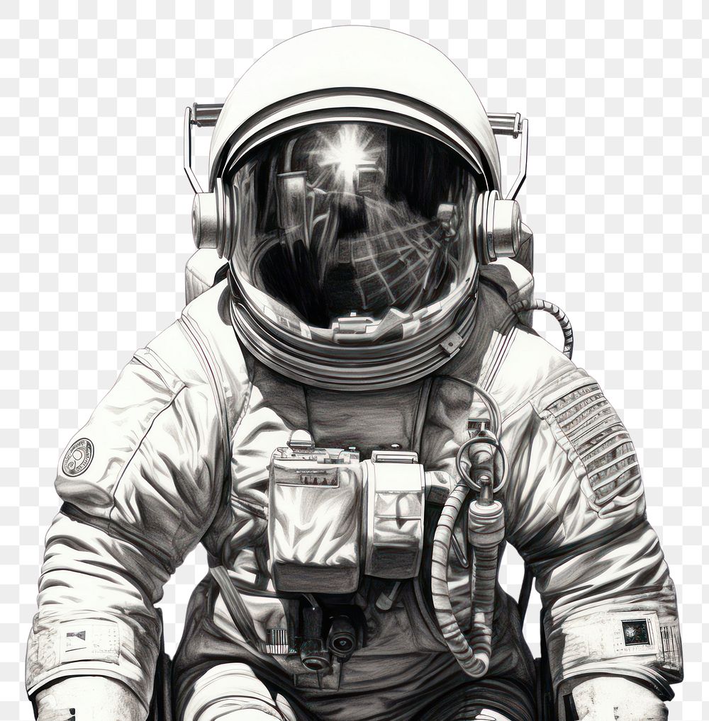PNG Astronaut helmet adult white. AI generated Image by rawpixel.