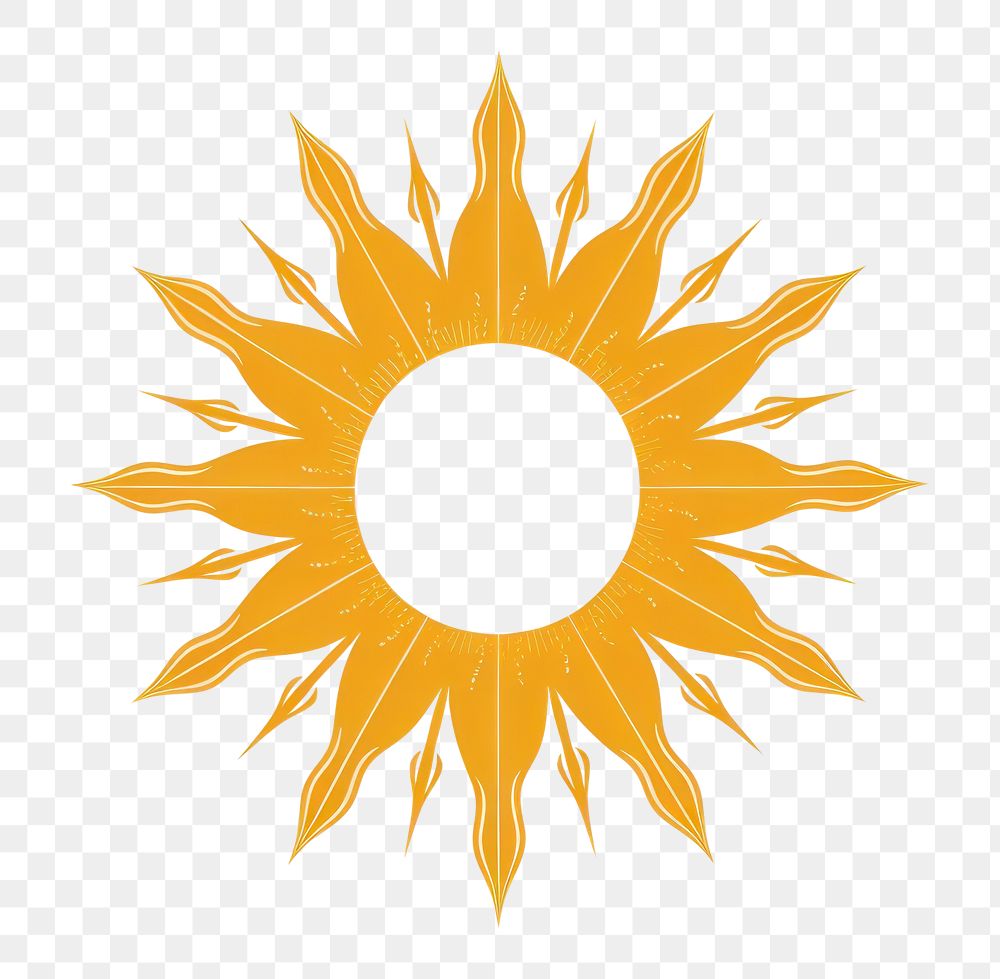 PNG Sun png sunflower logo sky. 