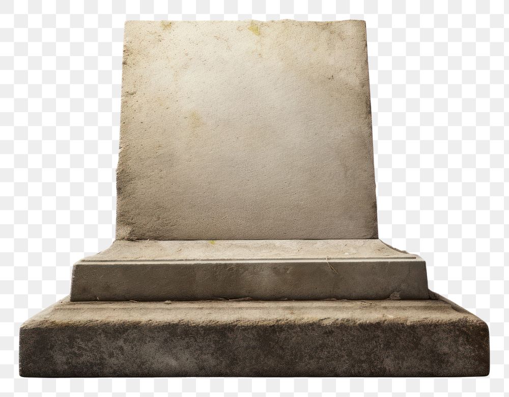 PNG Grave tombstone architecture white background. AI generated Image by rawpixel.