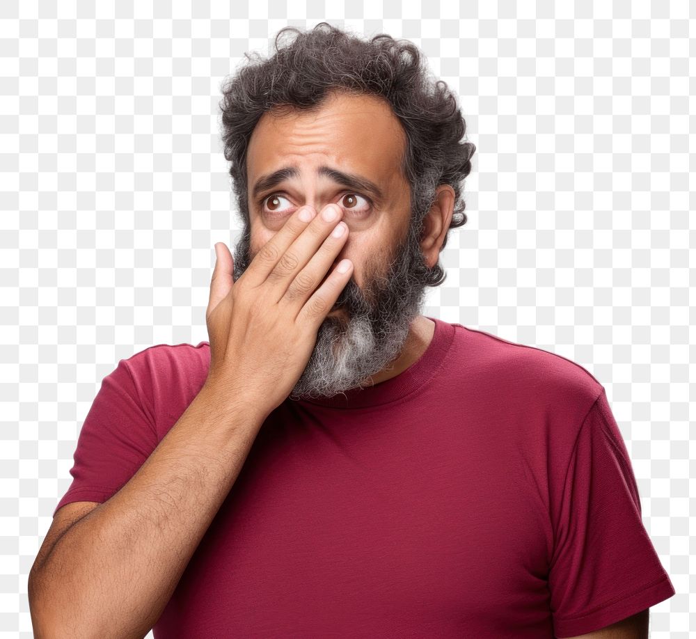 PNG Hispanic man beard adult nose. AI generated Image by rawpixel.