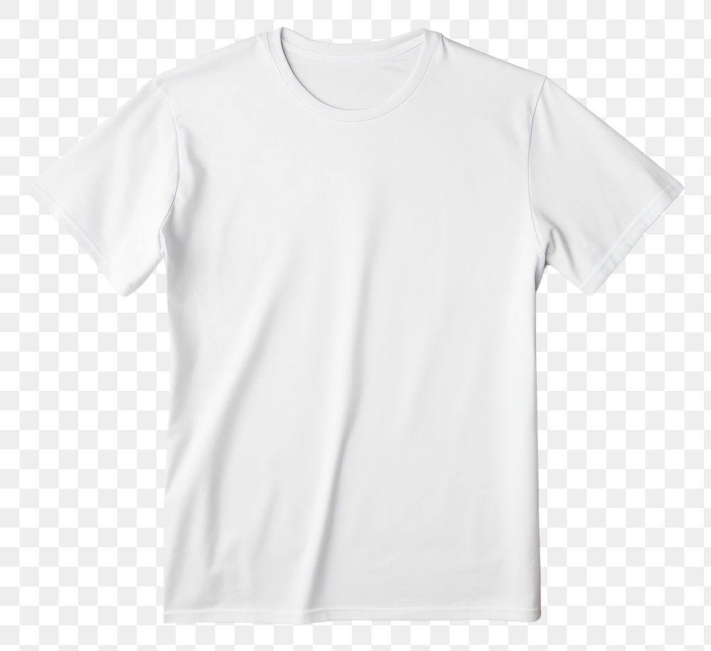 PNG T-shirt sleeve white white background. AI generated Image by rawpixel.