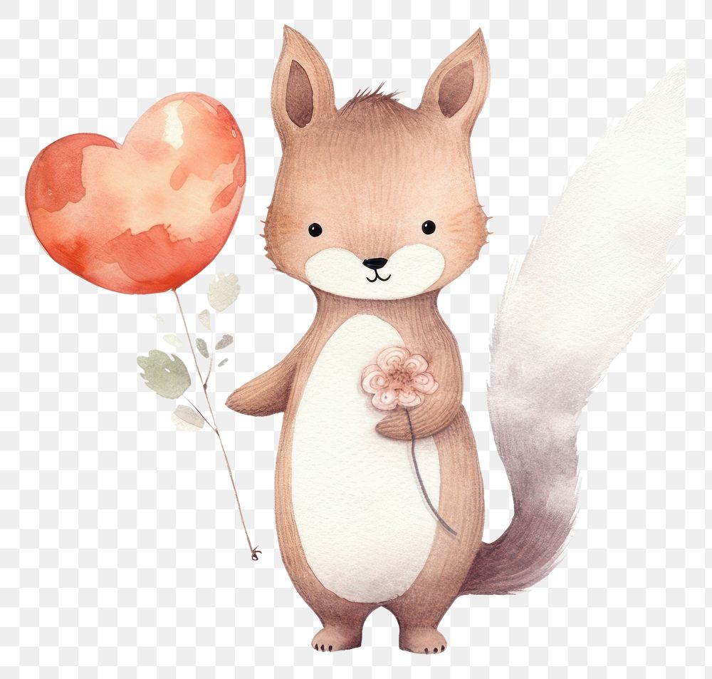 PNG Squirrel animal mammal cute. AI generated Image by rawpixel.
