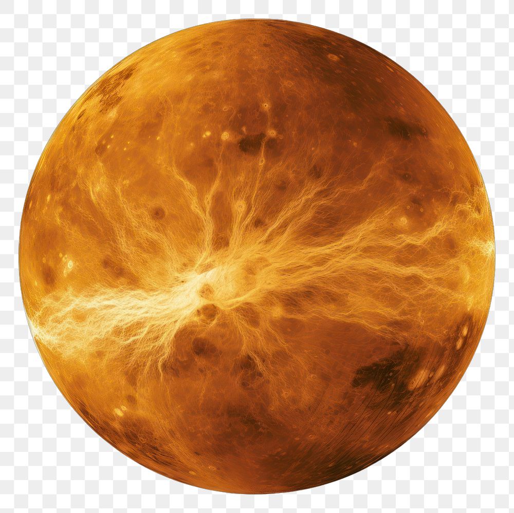 PNG Venus space astronomy nature. AI generated Image by rawpixel.