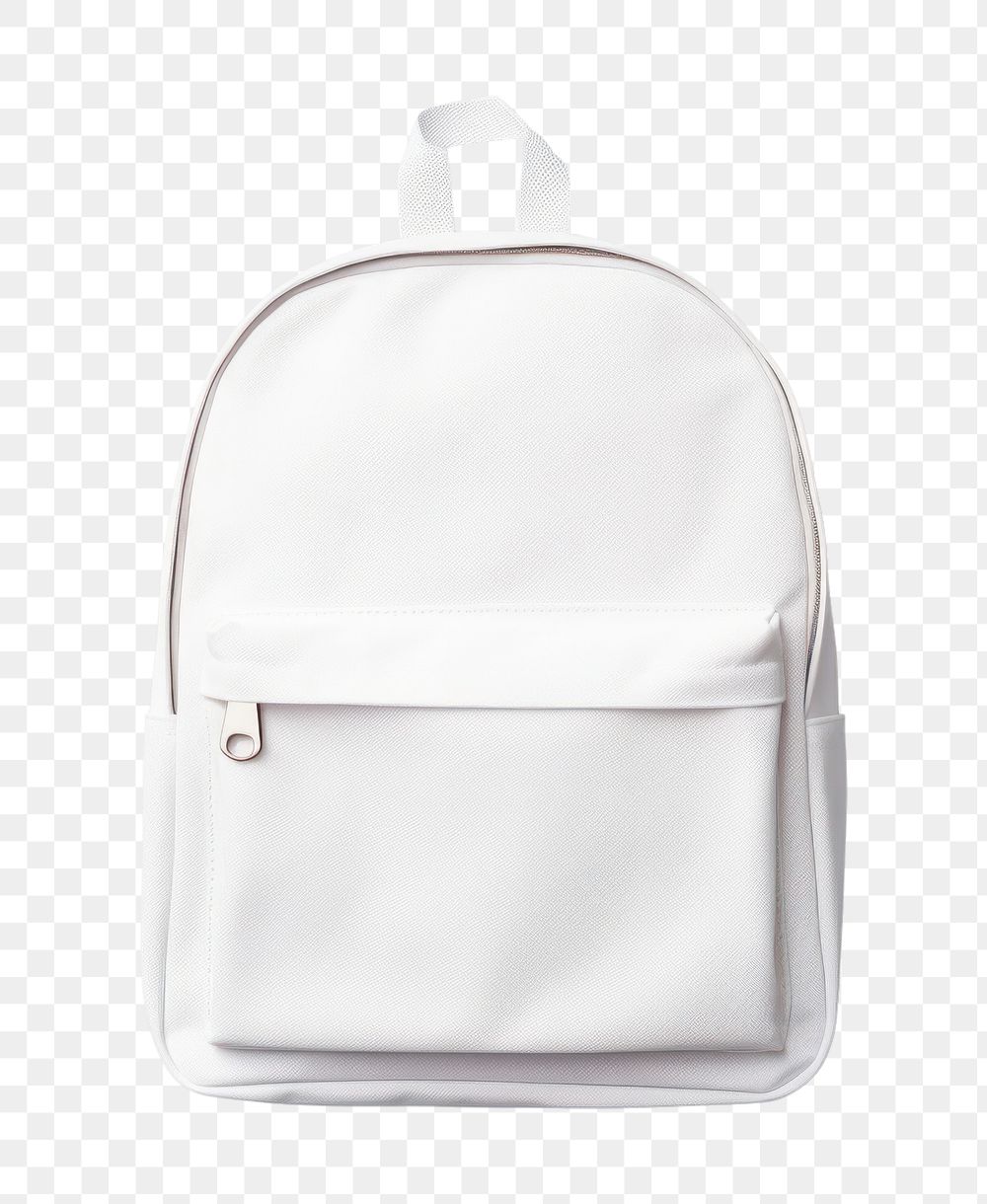 PNG  Backpack backpack handbag white. AI generated Image by rawpixel.