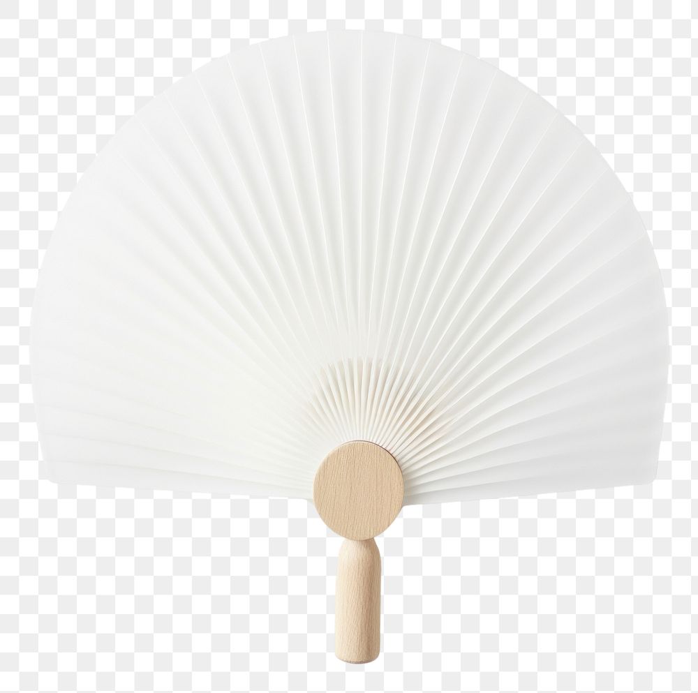 PNG  Handheld fan white  simplicity. AI generated Image by rawpixel.