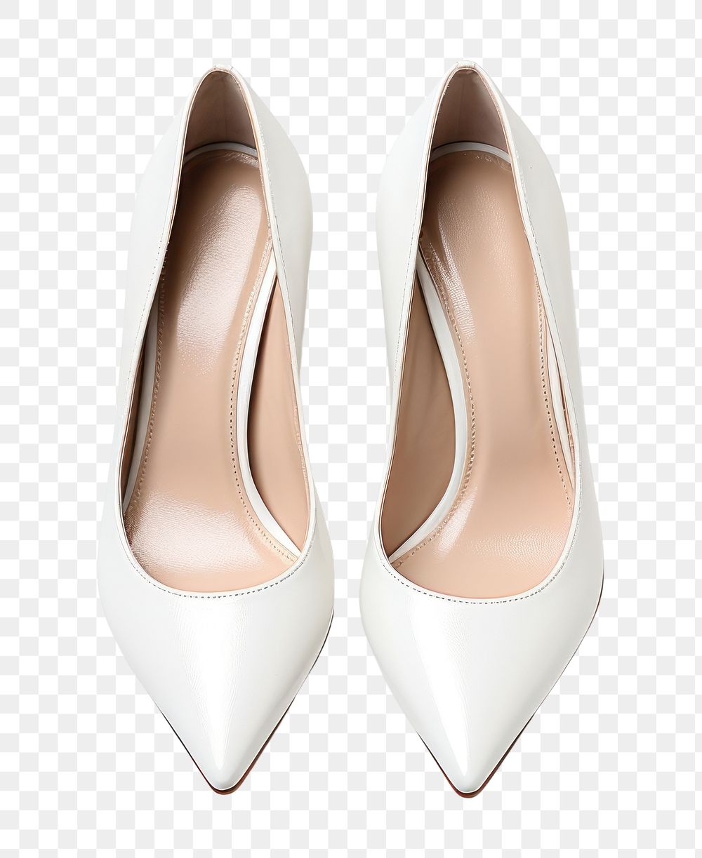PNG  High heels footwear white shoe. AI generated Image by rawpixel.