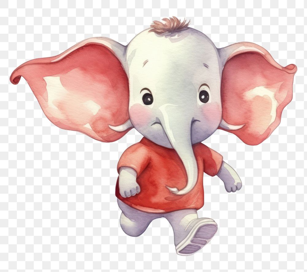 PNG Animal elephant cartoon mammal. AI generated Image by rawpixel.