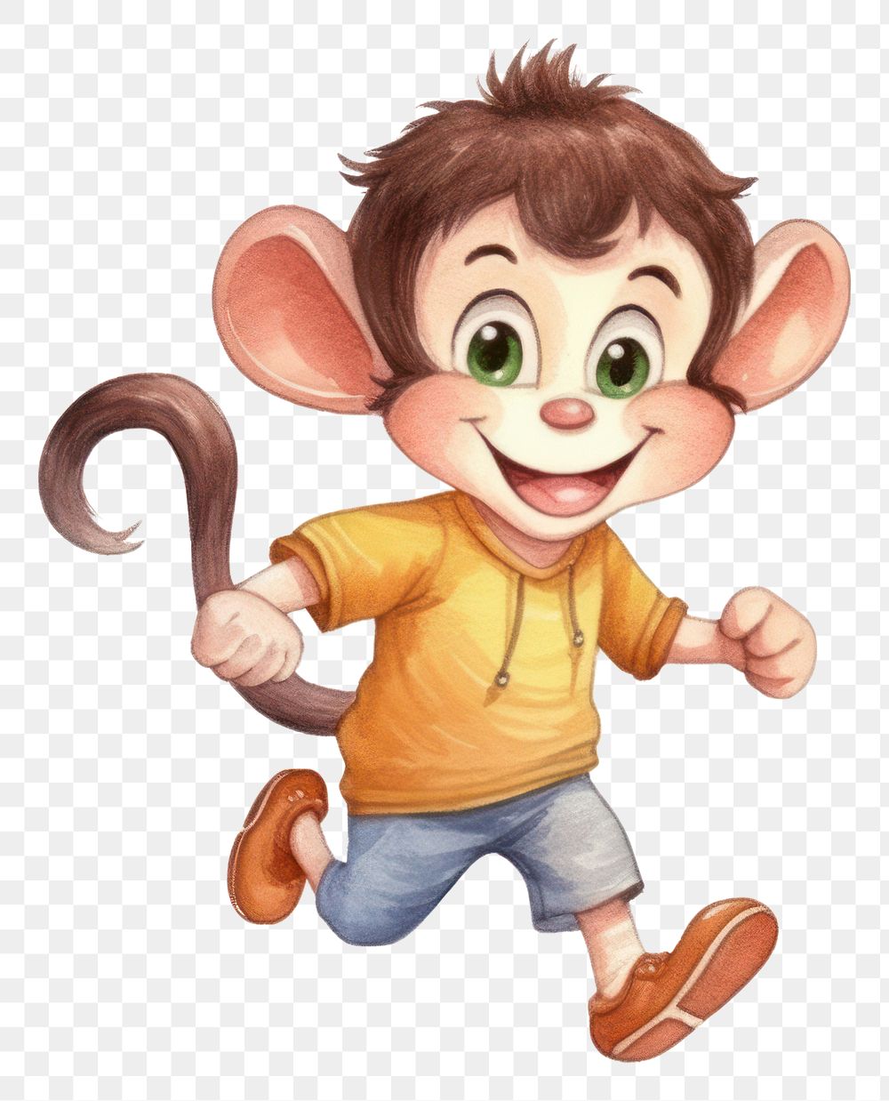 PNG Cartoon cute baby  