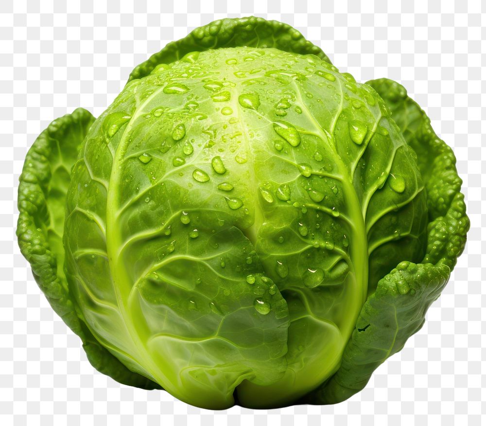PNG Brussels Sprout vegetable cabbage plant. AI generated Image by rawpixel.