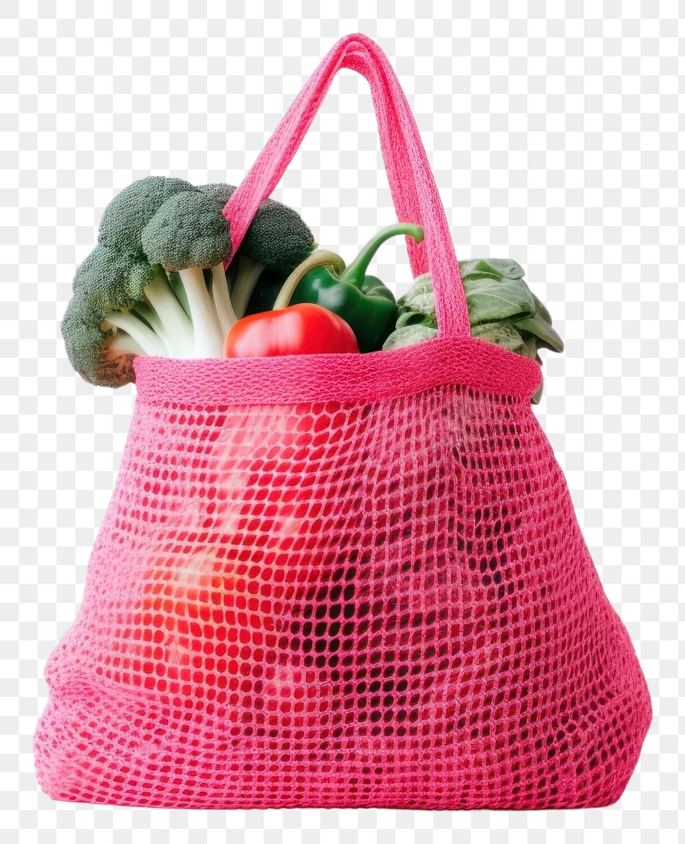 PNG Bag vegetable handbag basket. AI generated Image by rawpixel.
