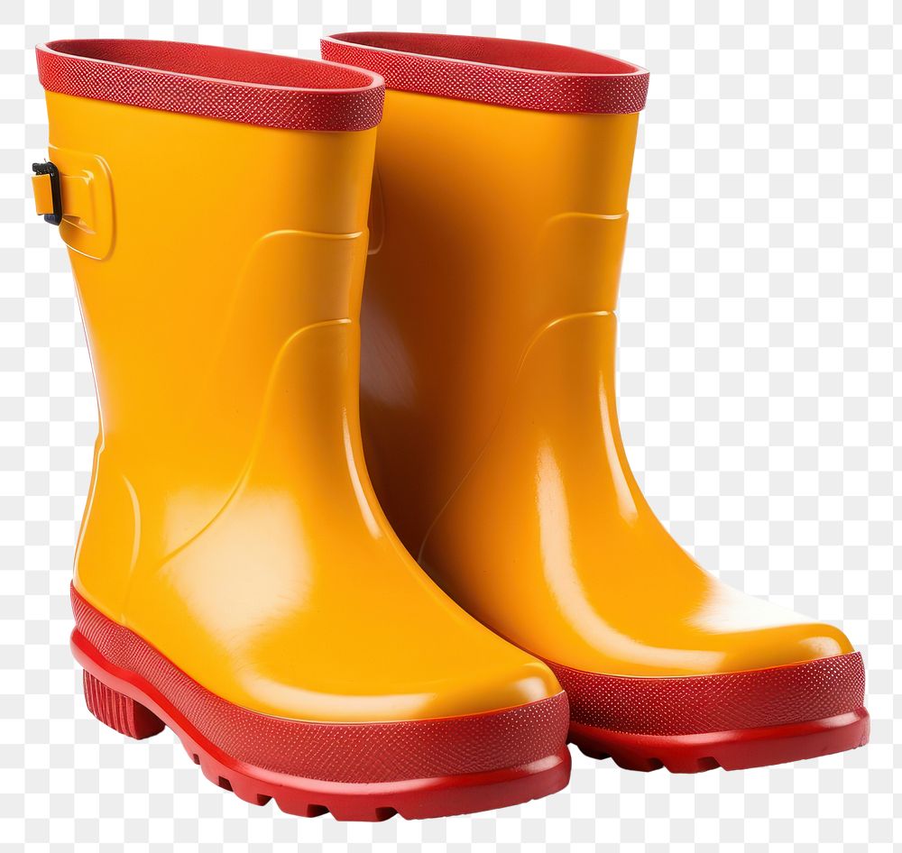 PNG Rubber boots footwear shoe white background. AI generated Image by rawpixel.