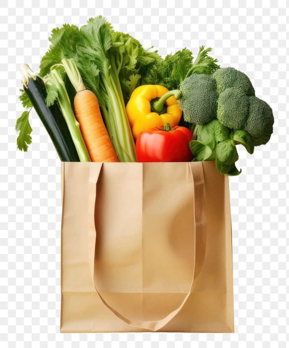 PNG Bag vegetable food freshness. 