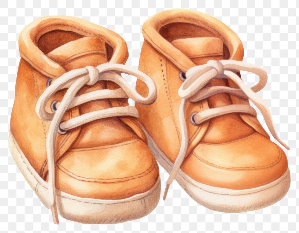 PNG Baby Footwear footwear shoe shoelace. AI generated Image by rawpixel.