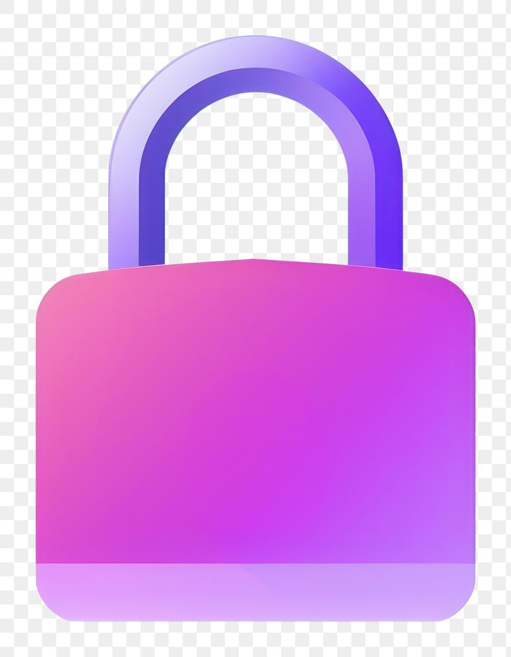 PNG A padlock white background protection security. AI generated Image by rawpixel.