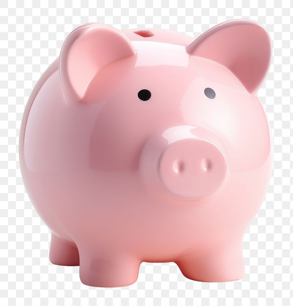 PNG Piggy bank representation investment bankruptcy. AI generated Image by rawpixel.