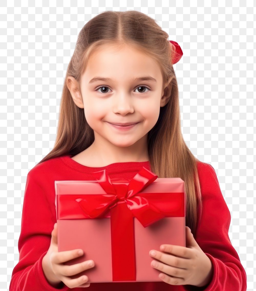 PNG Giftbox portrait holding child. AI generated Image by rawpixel.