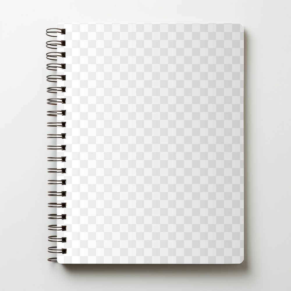 Bullet journal notebook png mockup, transparent design