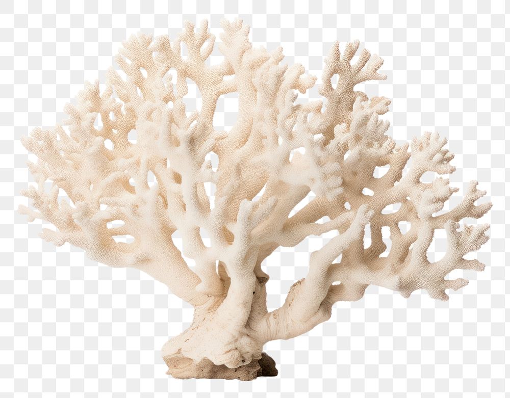 PNG Elkhorn coral nature sea white background. AI generated Image by rawpixel.