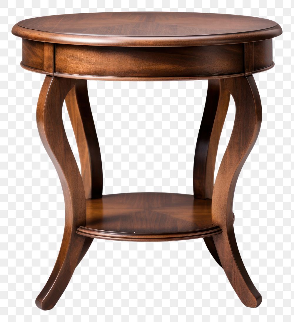 PNG Side table furniture chair desk. AI generated Image by rawpixel.