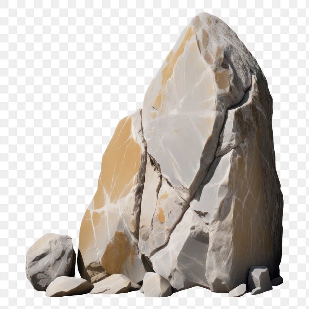 PNG Stone rock white background accessories. AI generated Image by rawpixel.
