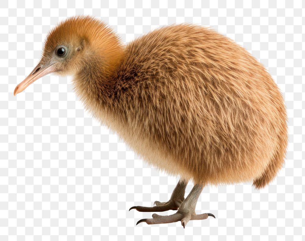 PNG Kiwi Bird animal bird beak. AI generated Image by rawpixel.