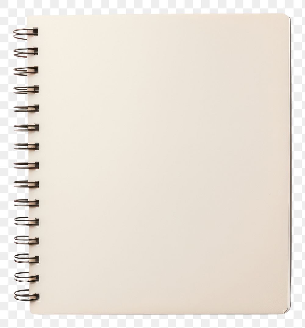 PNG Notebook diary page white background. AI generated Image by rawpixel.
