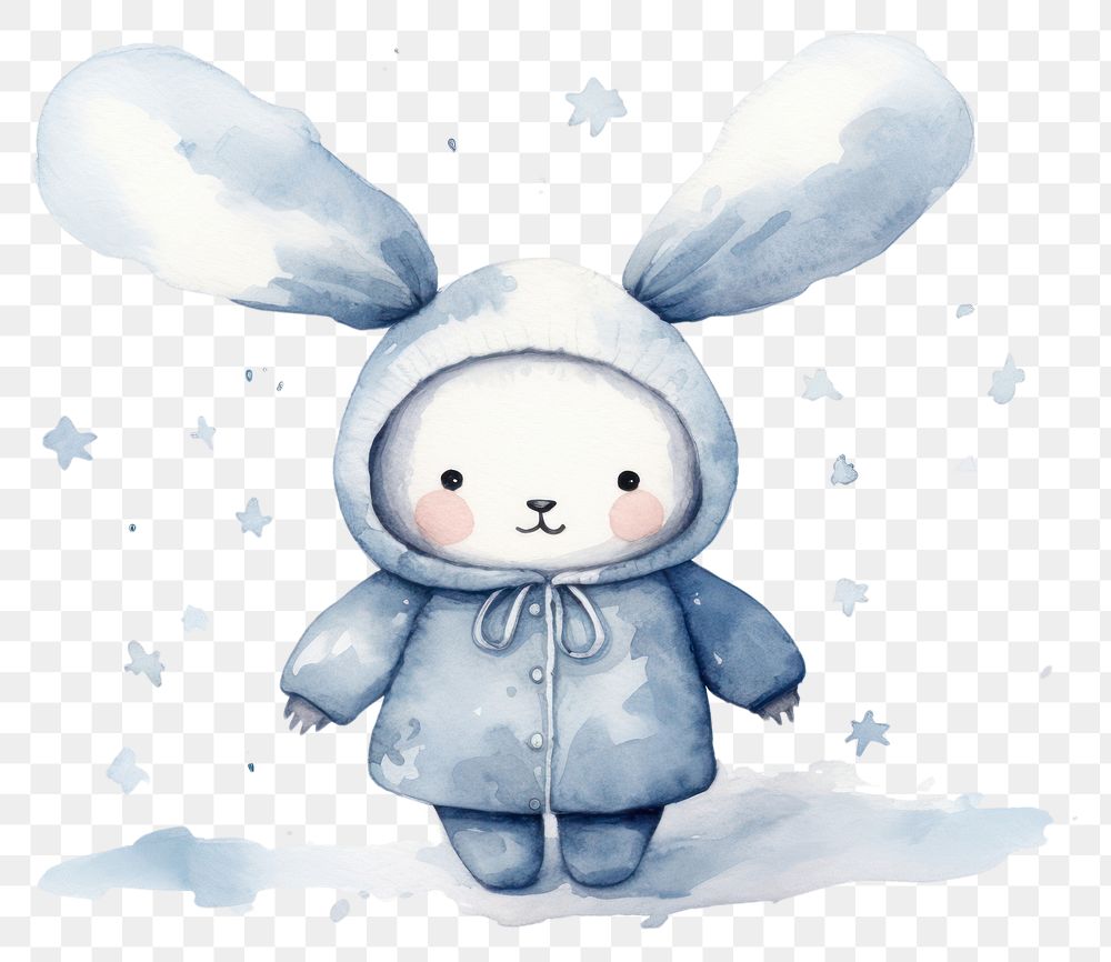 PNG Winter cute snow toy. 