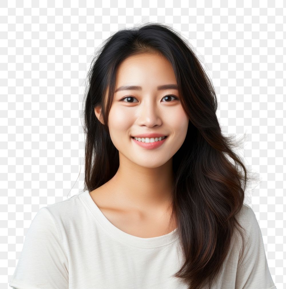 PNG Asian woman smile adult individuality perfection. AI generated Image by rawpixel.