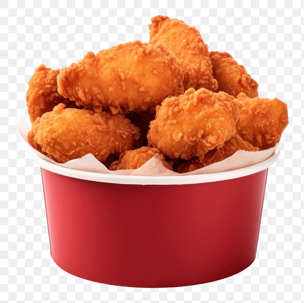 PNG crispy fried chicken bucket