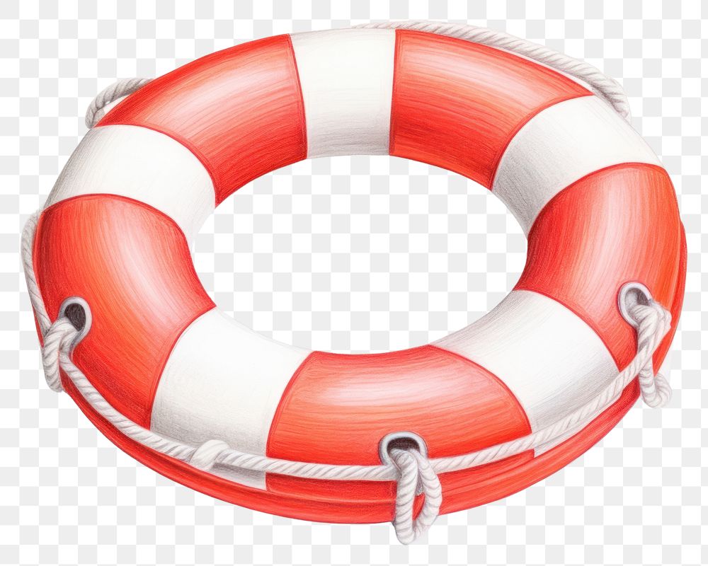 PNG Life buoy lifebuoy red inflatable. 