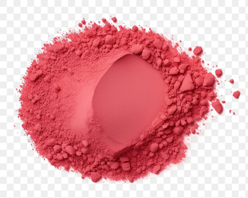 PNG Powder red splattered. 