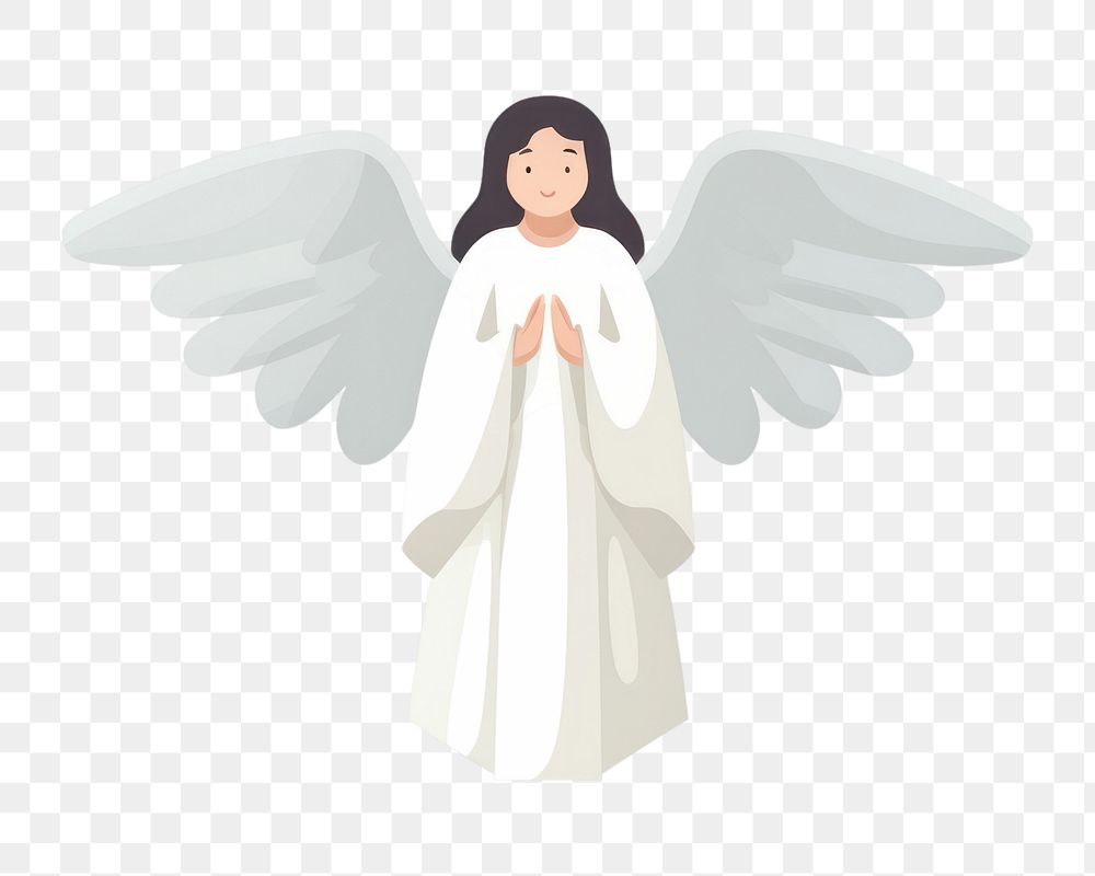 PNG Angel god white representation. AI generated Image by rawpixel.