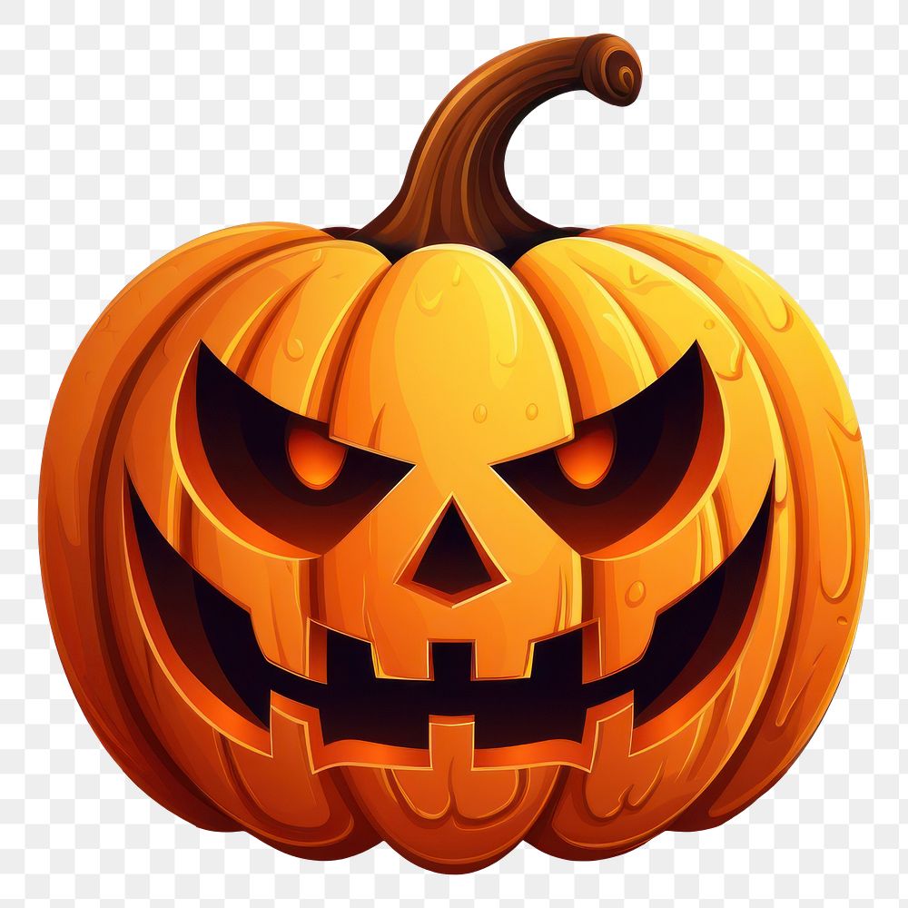 PNG Jack-o'-lantern vegetable halloween pumpkin. AI generated Image by rawpixel.