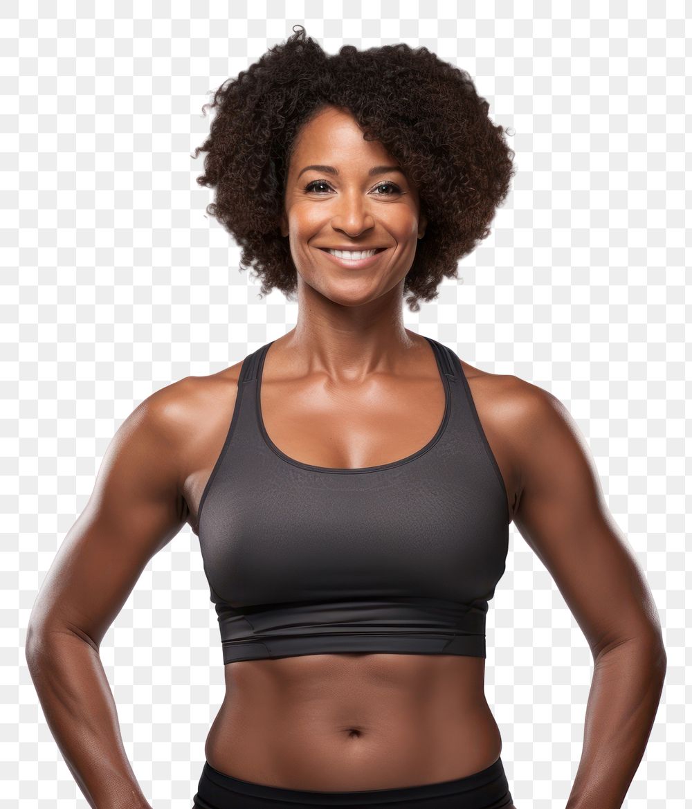 PNG Sports adult woman bra. AI generated Image by rawpixel.
