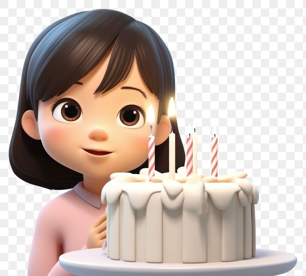 PNG Cake birthday portrait dessert.