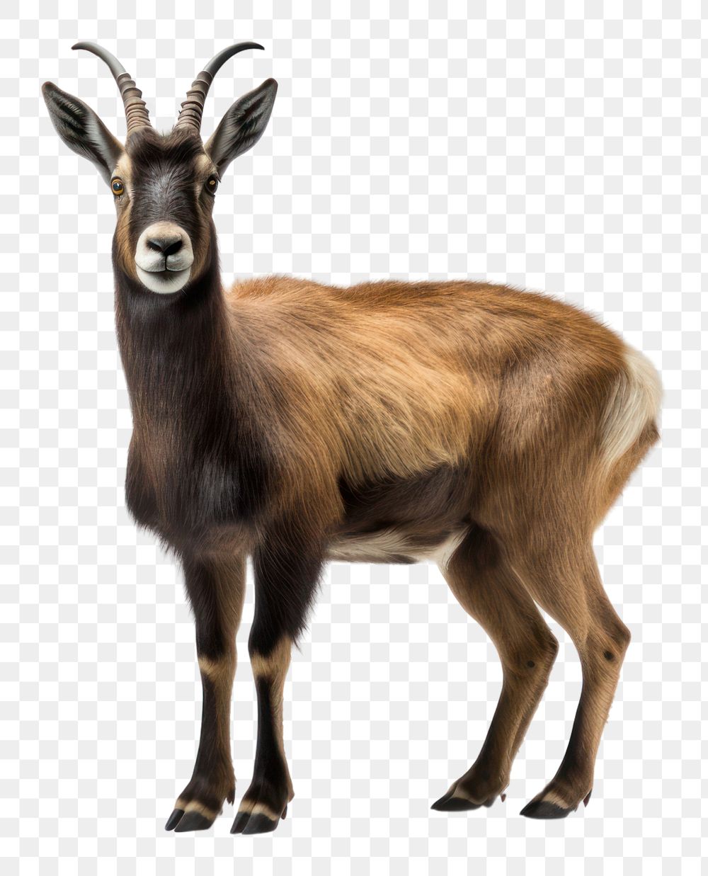 PNG Alpine chamois wildlife animal mammal. AI generated Image by rawpixel.