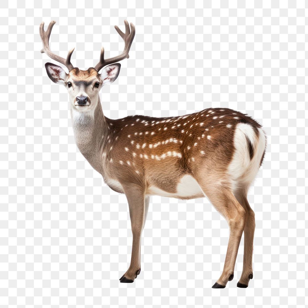 PNG Fallow deer wildlife animal mammal. AI generated Image by rawpixel.