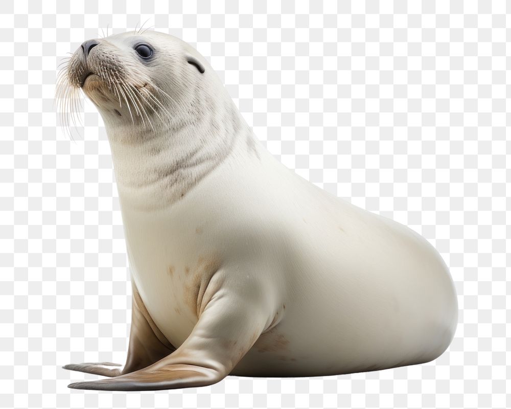PNG Seal animal mammal representation. AI generated Image by rawpixel.