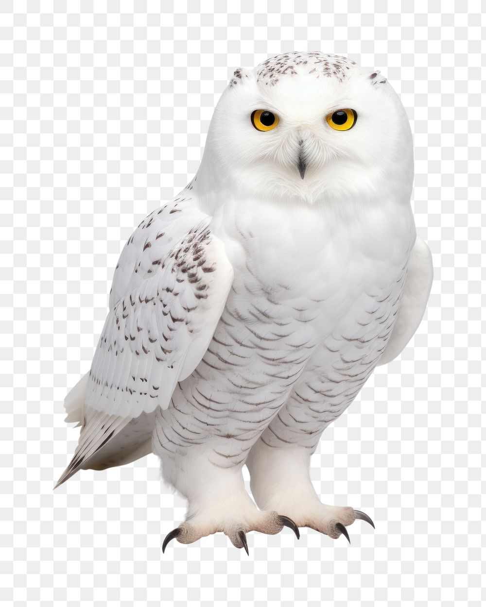 PNG Polar owl animal white bird. AI generated Image by rawpixel.